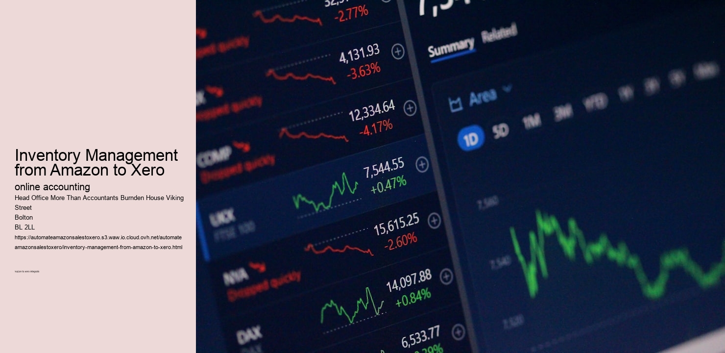 Inventory Management from Amazon to Xero